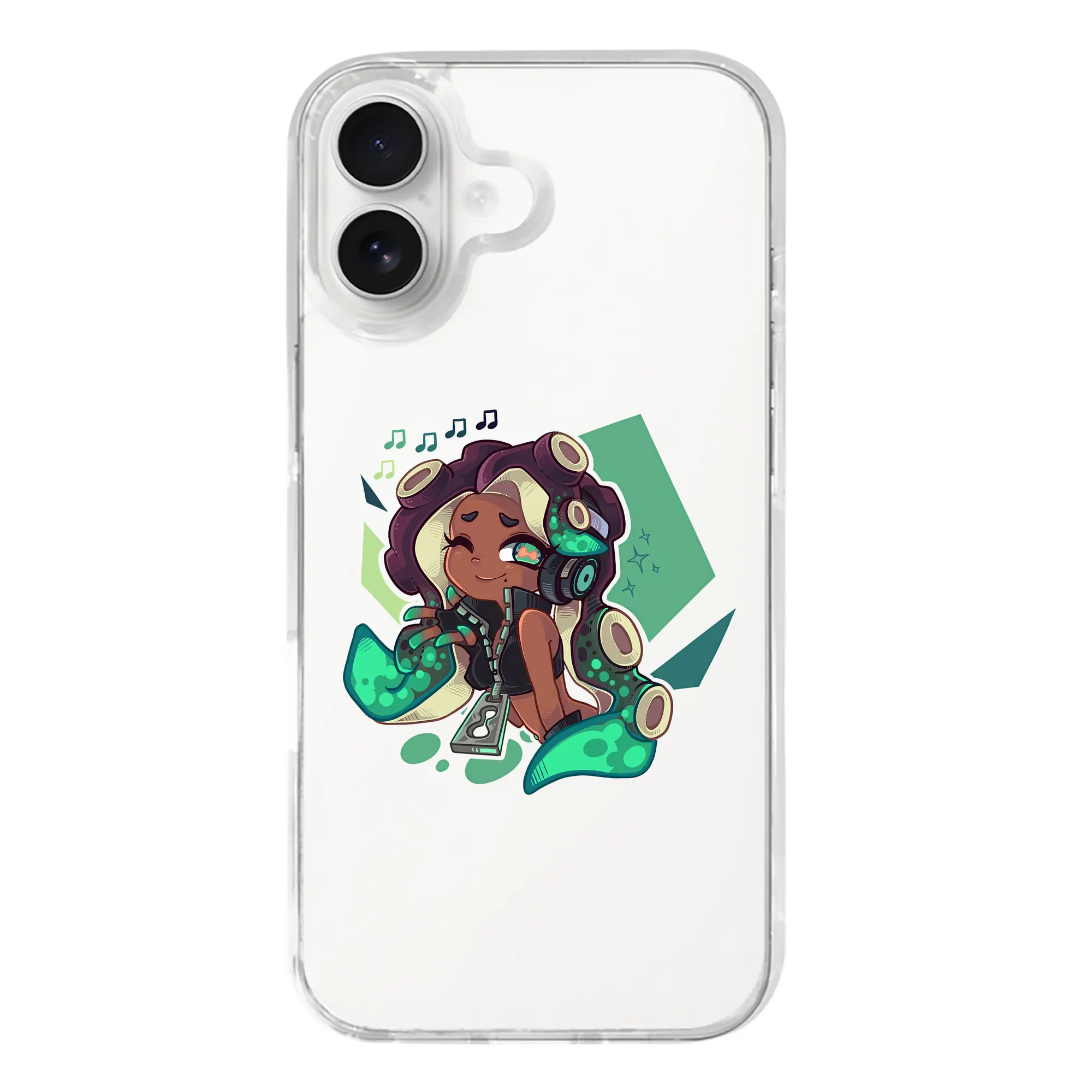 スプラトゥーン グッズ,イイダ - iPhone 17シリーズ 透明スマホケース – 薄型・耐衝撃・精密フィット保護カバー